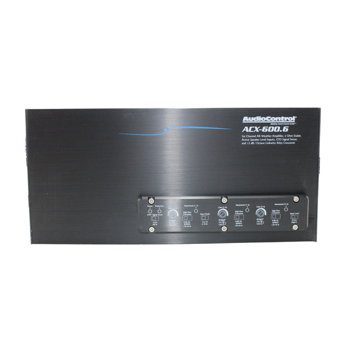Audio Control 6-Ch 600W 2-Ohm Class-D Full Range All Weather IPX6 ACX-600.6