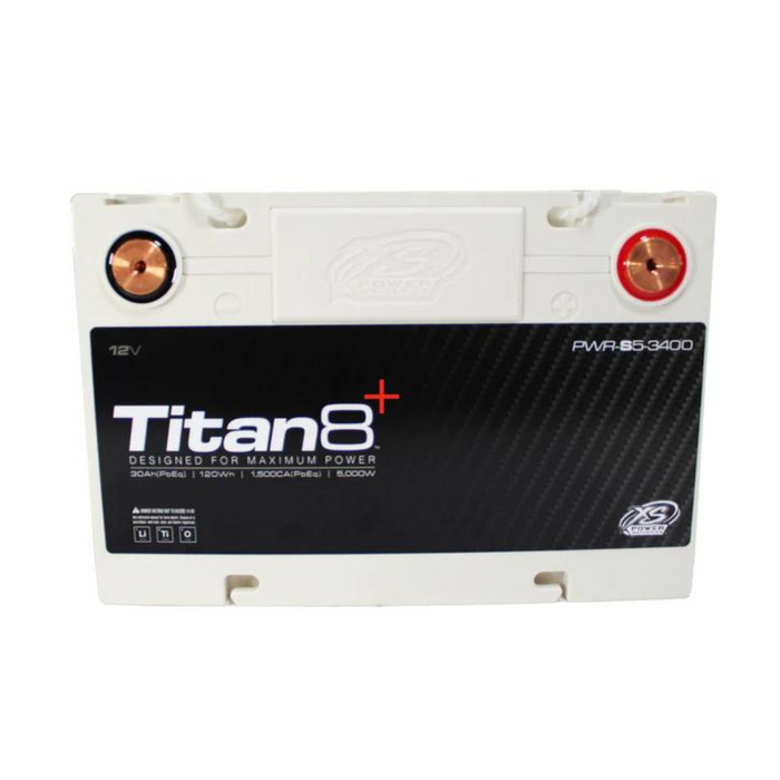 XS Power Titan 8 5000 Watt 12V 2000 Max Amps Lithium Battery PWR-S5-3400