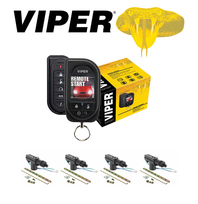 Viper Color OLED 2-Way Security and Remote Start + 4 Door Locks 5906V