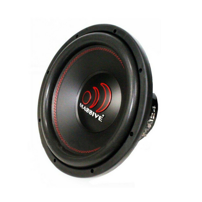 Massive Audio 12" 1000 Watt Subwoofer Dual 4 Ohm Voice Coil MMA124