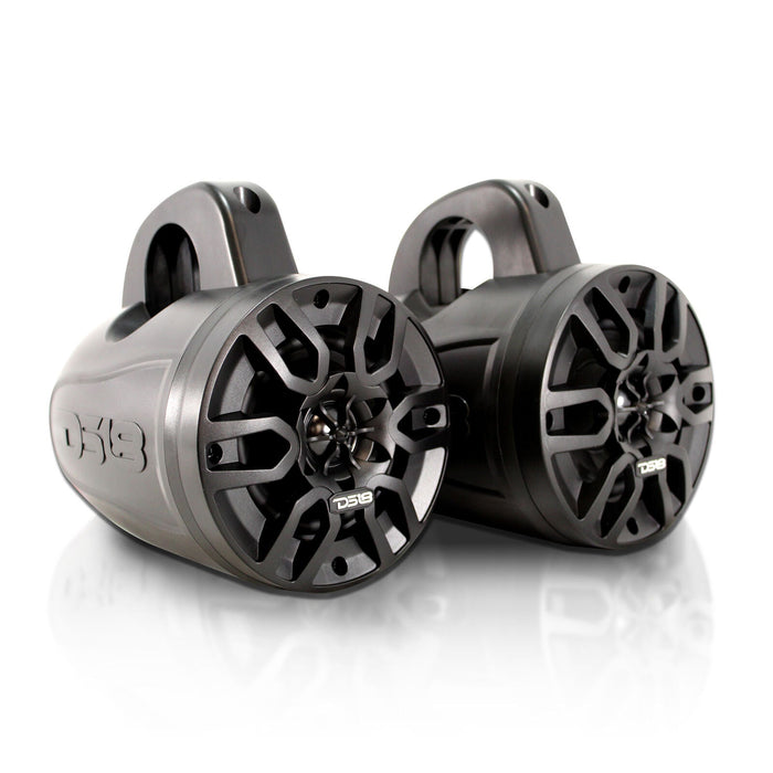 DS18 4" Bluetooth Wakeboard Tower Speakers 300W 4 Ohm Marine & Powersports Hydro