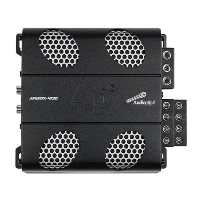 Audiopipe Mini Motorcycle 4 Channel 660W Class D Full Range Amplifier APMOX-4130