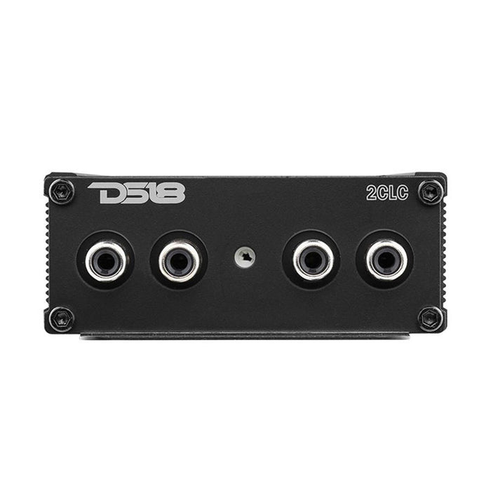 DS18 2 Channel hi/lo Line Output Converter w/ Digital Bass Enhancer & Bass Knob