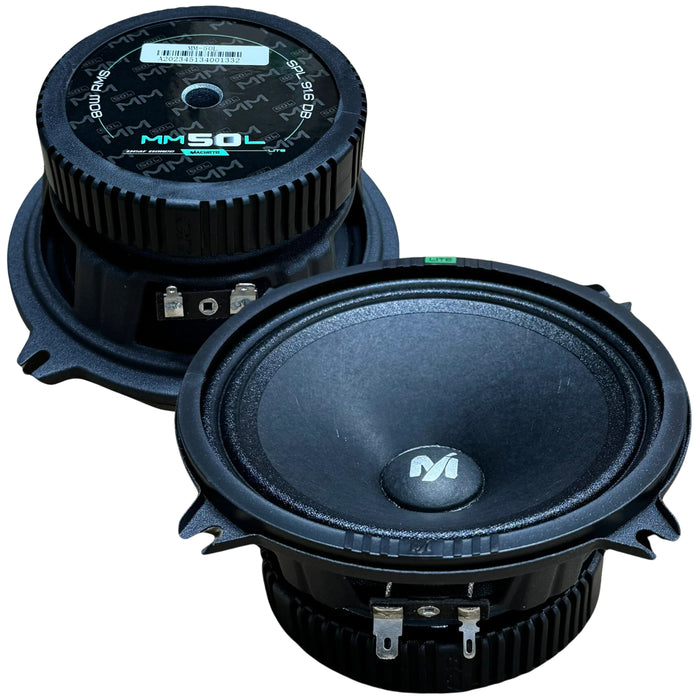 Deaf Bonce (Pair) Machete 5.2" 4-Ohm 160W Peak Mid-Range Speakers MM-50L