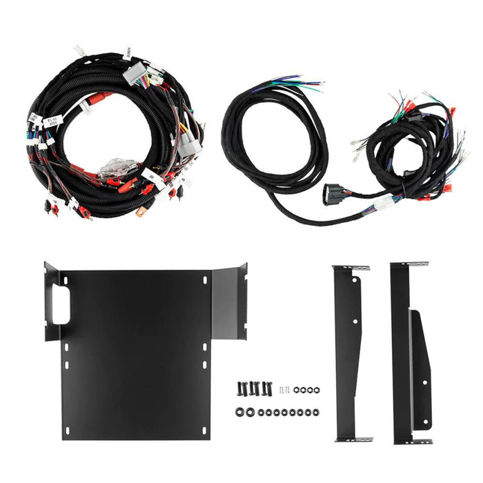 DS18 Plug & Play Harness for JK/JKU Audio Systems Under Seat Amp Rack JK-HARNESS
