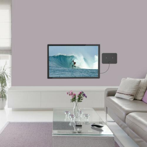Antenna Digital HD TV Amplified Mile Ultra Thin 60 Miles Range Indoor 1080P 4K