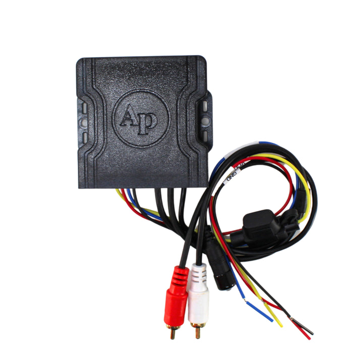 Audiopipe 24" Marine Wireless BT Audio Receiver Adapter w/ 12" RCA AP-BTM-1750IP