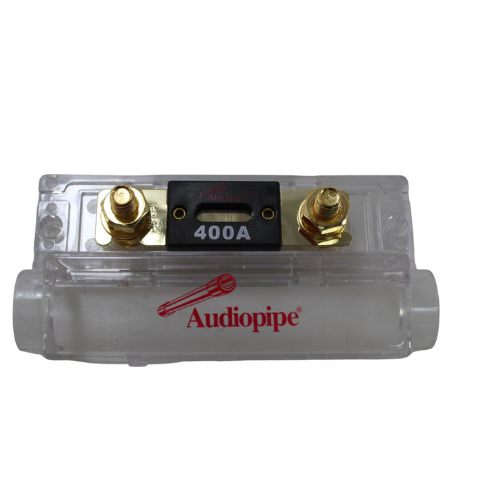 Audiopipe Full Range Amplifier Monoblock 1 Ch Class D 1 Ohm 5000 W Bass Knob