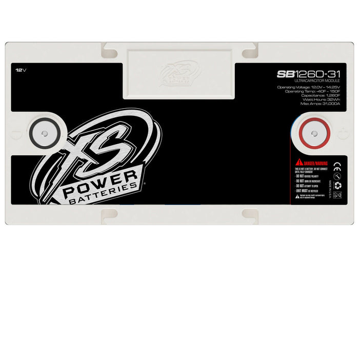 XS Power SB1260-31 12 Volt 8000 Watt Group 31 1260 Farad Super Capacitor Bank