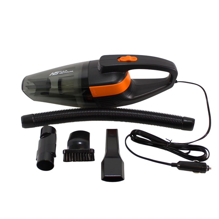 Portable Car Auto Vacuum Handheld 12V with LED Light & Travel Bag