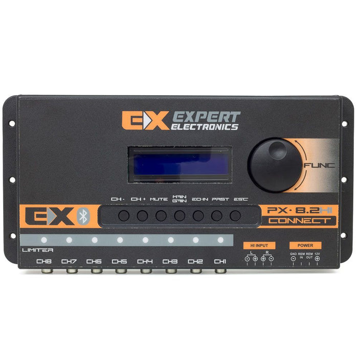 Expert Electronics 8CH Bluetooth Equalizer 15 Band Sound Processor PX8.2 Connect
