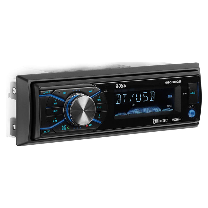 BOSS Bluetooth Digital Radio Single-Din MP3/ AM/ FM / USB/ Aux WMA & Remote