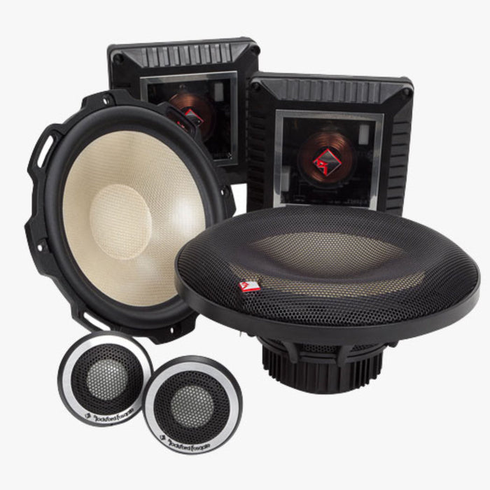 Rockford Fosgate Power T3 6.5-Inch 2-Way 125W RMS Components Car Speaker System