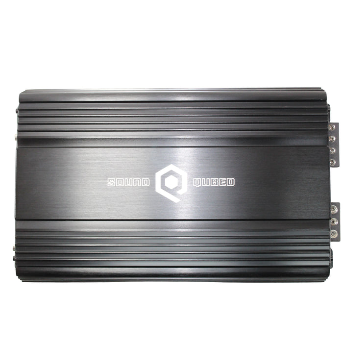 Sound Qubed 1250 Watt Monoblock Amplifier 1 Ohm Stable With Bass Knob S1-1250