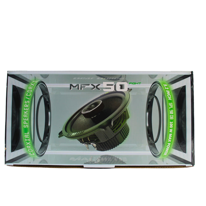 Deaf Bonce Machete MFX-50 5.2" 100 Watts Max Power 4 Ohm Coaxial Speakers