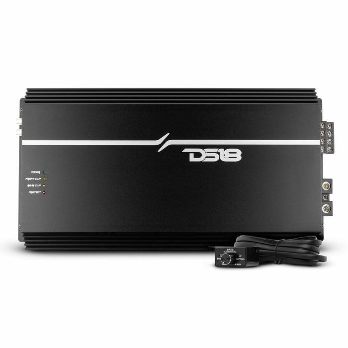 DS18 4 Channel Korean Amplifier Class AB Full Range w/ Bass Knob EXL-P2000X4