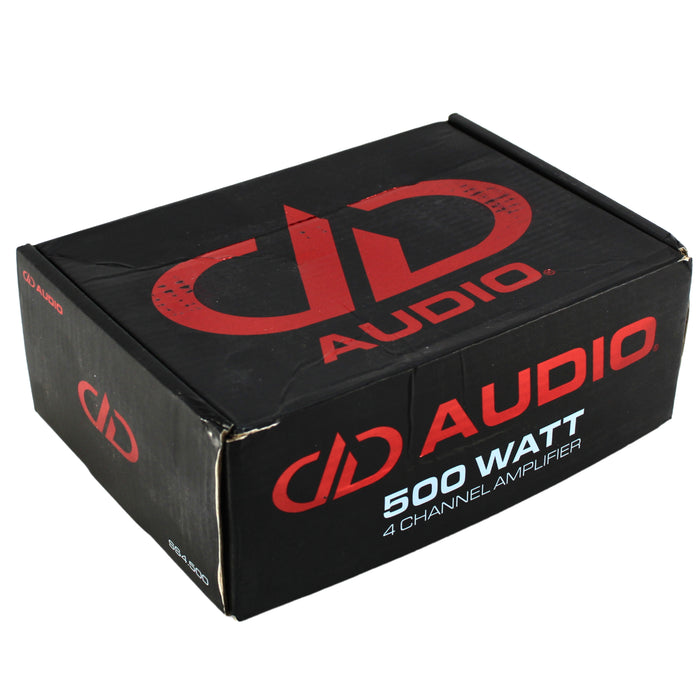 DD Audio SS Series 500 Watt Class D 4 Channel 2 Ohm Amplifier SS4.500
