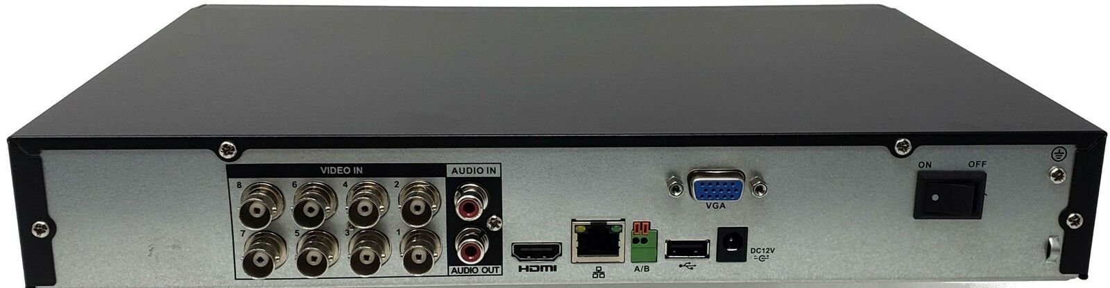 8 Channel Penta-brid 4K 4MP IP XVR DVR NVR Recorder OEM Dahua HD CVI TVI AHD