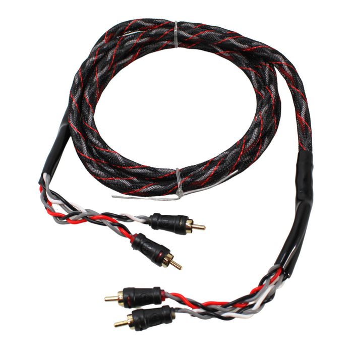 Audiopipe 6ft 2 Channel OFC Interconnect Cable RCA CPP-TW6