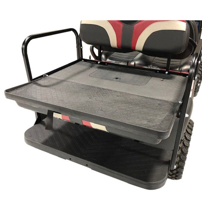 EZ-GO Golf Cart Rear Back Flip Folding Seat Kit Tan TXT/T48 GTW MACH3