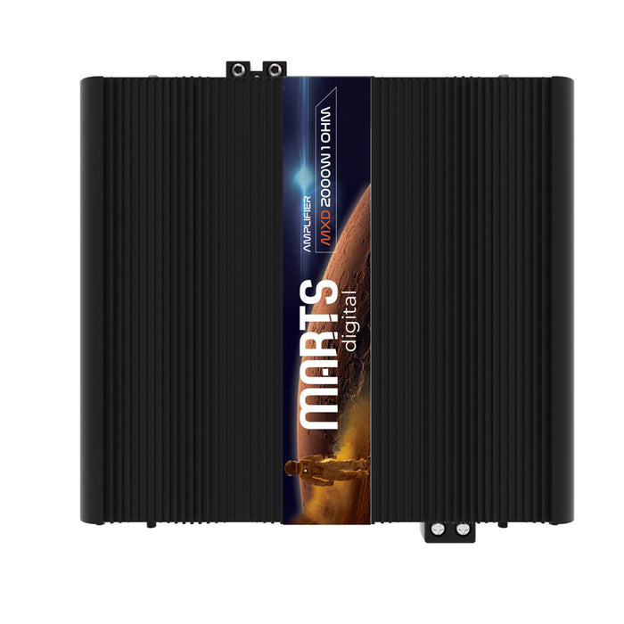Marts Digital Monoblock Amplifier Full Range Class D 2000 Watts 1 ohm MXD-2000-1