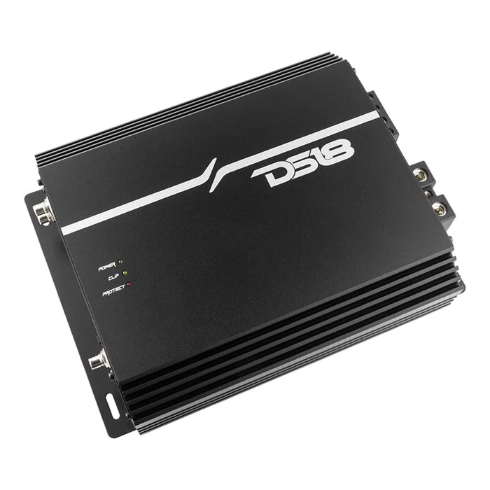 DS18 1 Channel Korean Amplifier Class D w/ Bass Knob EXL-P1500X1D