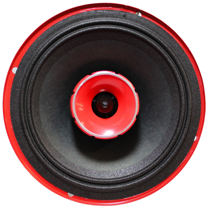 American Bass 6.5" Coaxial Full Range Speaker Hybrid 240-Watt 4 Ohm RED GF-6.5