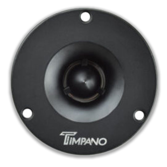 Pair of Timpano 6.5 Mid Bass Speakers w/ Black Bullet Super Tweeters 640W 4 Ohm