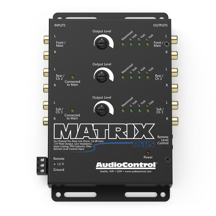 AudioControl Matrix Plus 6 Channel Line Driver