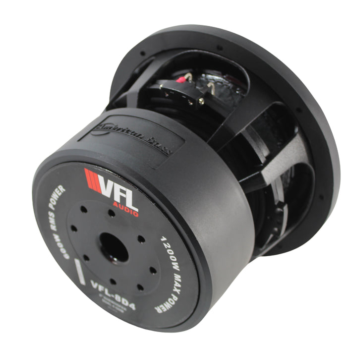 American Bass 8" VFL Series 1200W Max 4 Ohm Dual Voice Coil Subwoofer