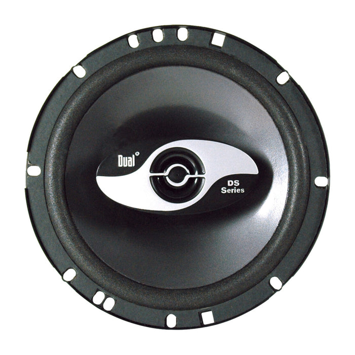 Pair of Dual Car Audio Coaxial Speakers 6" 200 Watt 4 Ohm DS Series 2-Way DS652