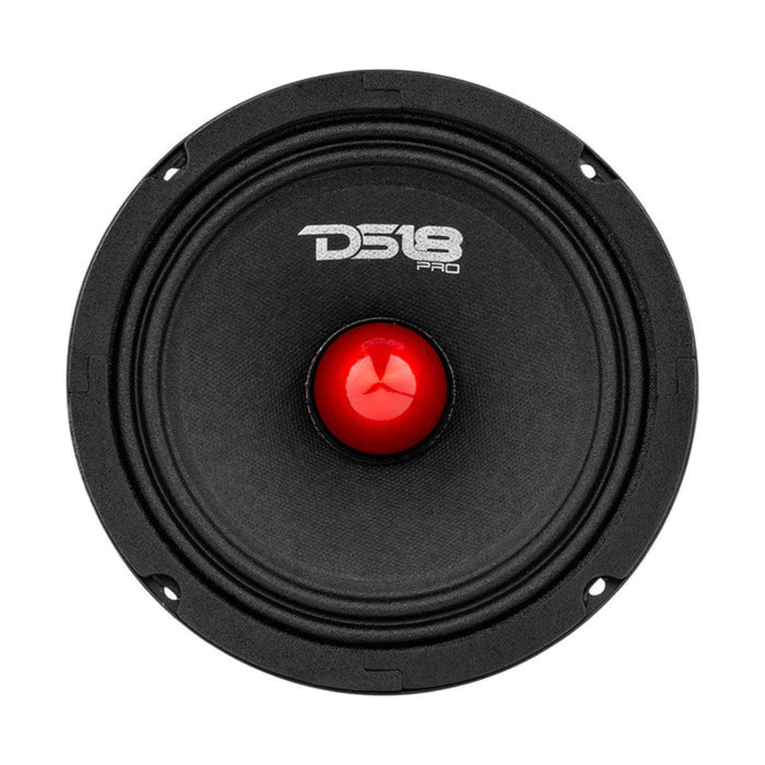 DS18 6.5" Mid Range 8 Ohm 480 Watts Loud Speaker With Aluminum Bullet PRO-GM6B