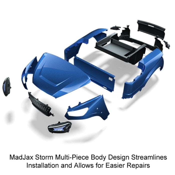 Madjax Storm Black Body Kit w/ LED Ultimate Plus Reverse Light Kit 05-235-BK01