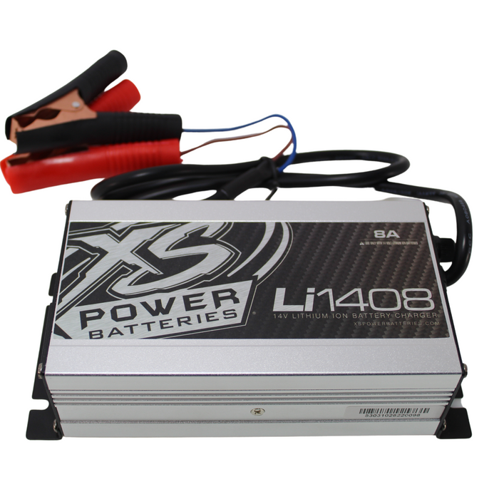 XS Power 14V 8 Amp Lithium Ion Battery Charger - Li1408 IntelliCharger