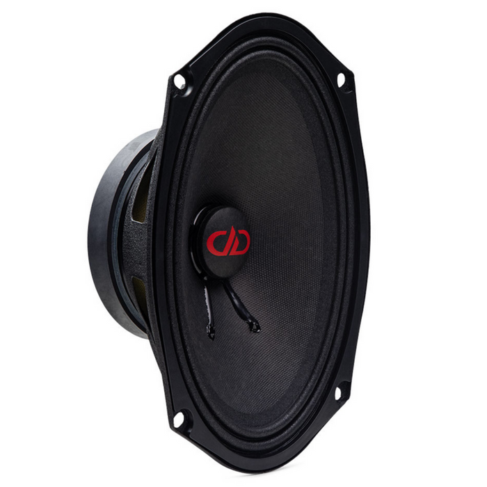 DD Audio Digital Designs 6x9" 300W 2-Ohm Midrange Speakers VO-M6X9B-S2