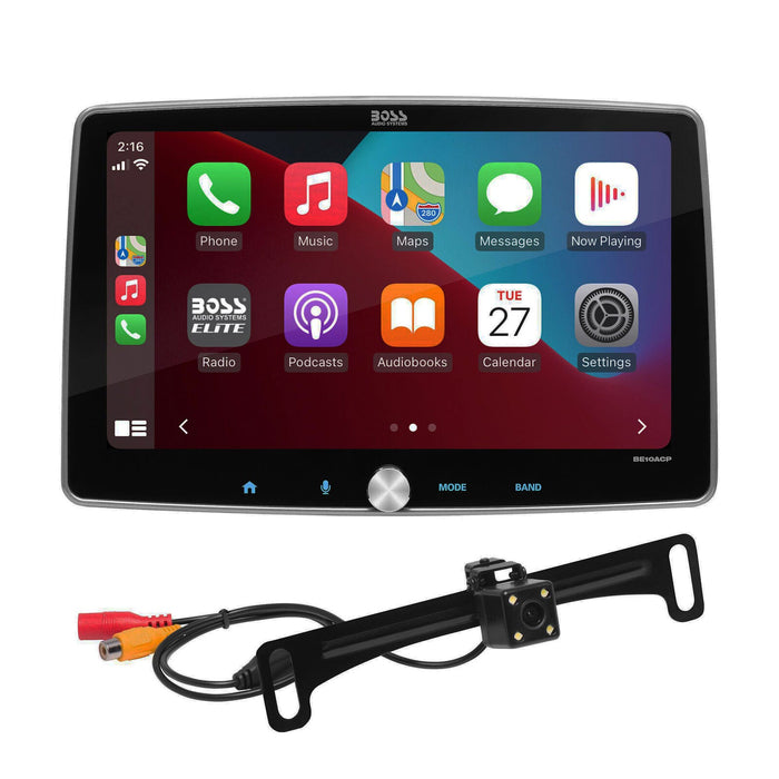BOSS 9" Bluetooth Touchscreen Digital Radio 1 Din Apple CarPlay & Back up Camera