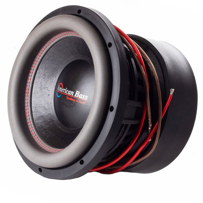 American Bass 10" Subwoofer HD Series 4000W Dual 1 Ohm Voice Coil HD-10-D1