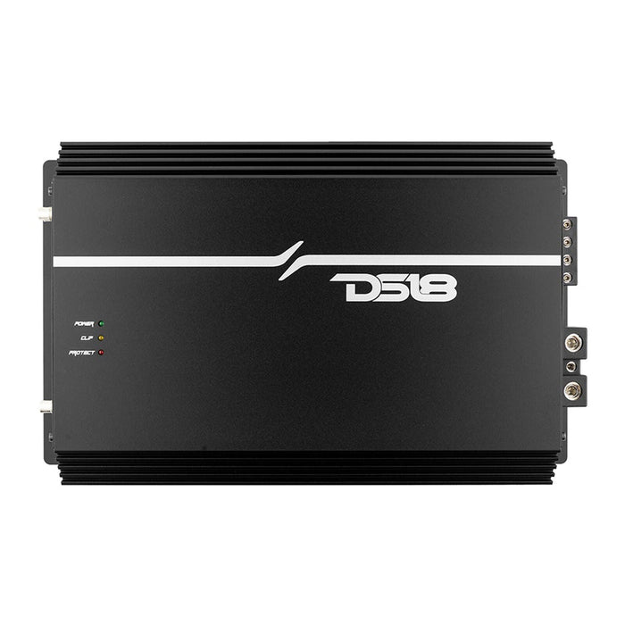 DS18 1 Channel Korean Amplifier Class D Full Range w/ Bass Knob EXL-P2500X1D