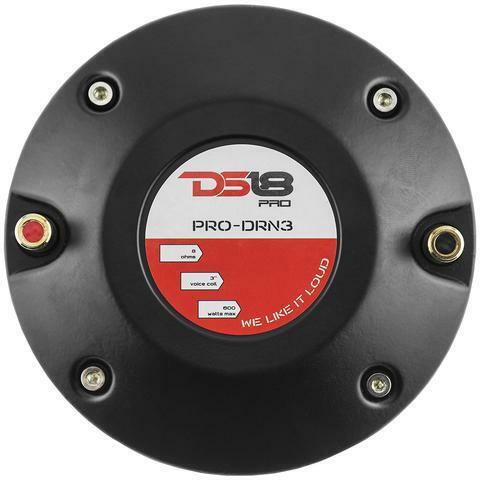 DS18 Pro 3" 600 Watt 8 Ohm Titanium Neodymium Driver PRO-DRN3