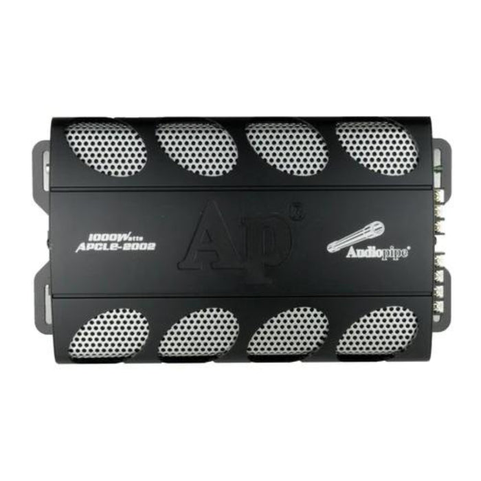 Audiopipe TUBOX1250 12 in. Vented Bass Pipe 1000W Super Bass APCLE2002 & BMS1500X Combo'