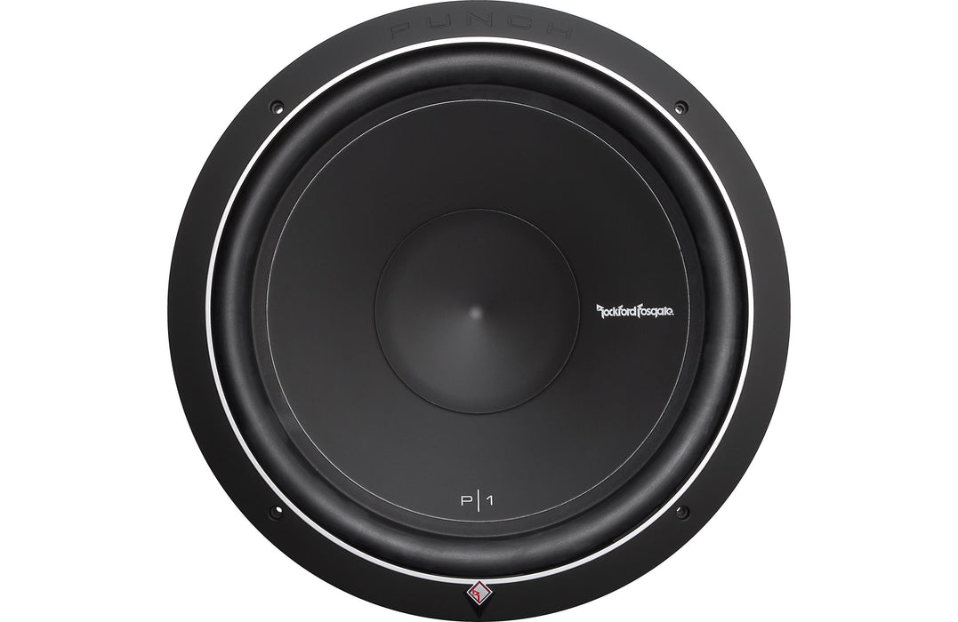 Rockford Fosgate P1S4-15 Punch P1 SVC 4-Ohm 15-Inch 250W RMS 500W Peak Subwoofer