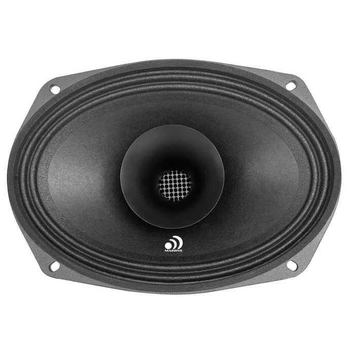 Massive Audio 6x9 Speaker Pro Audio Mid-Range Coaxial 4 Ohm 180 W RMS PNX69