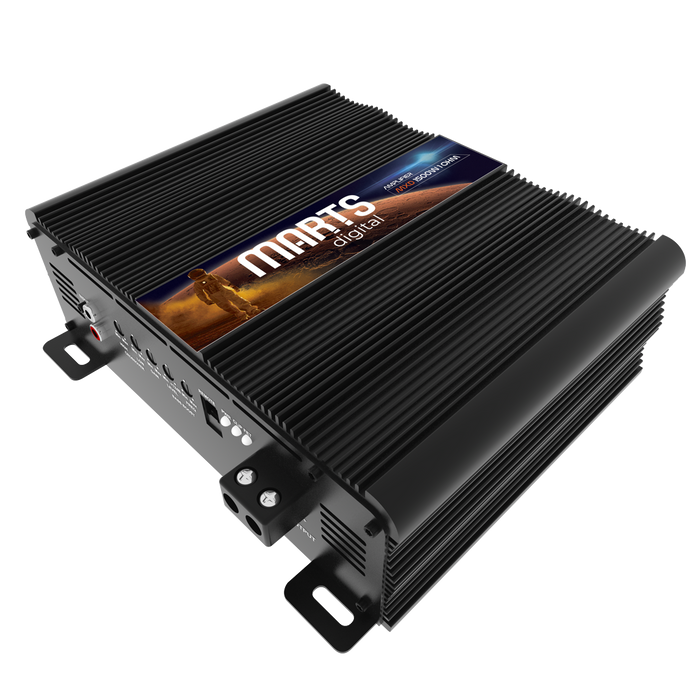 Marts Digital Amplifier Class D Full-Range Bass Knob 1500 watts 1 ohm MXD-1500-1