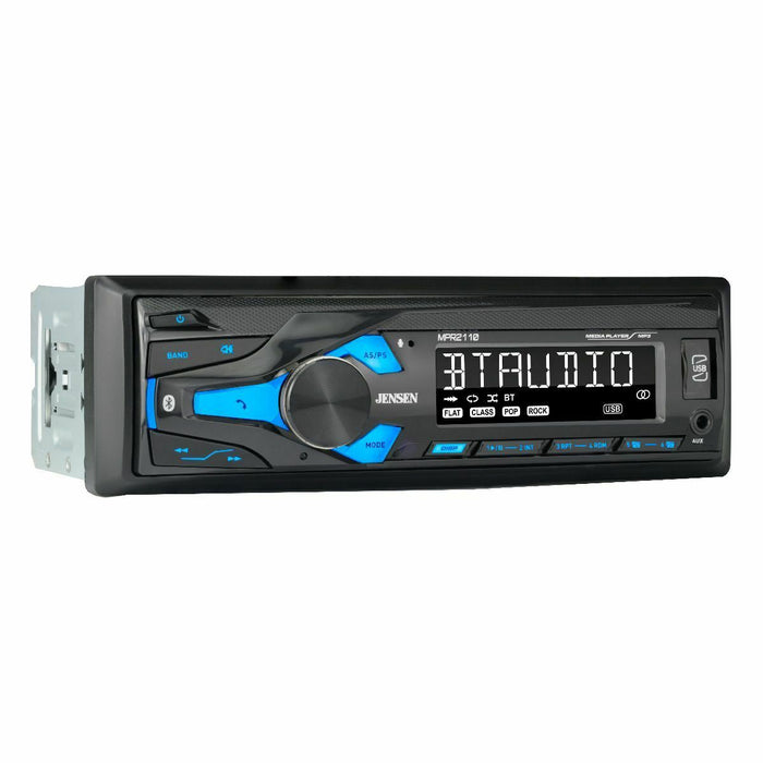 Jensen MPR2110 Single Din Bluetooth AM/FM MP3 USB/AUX Digital Car Stereo