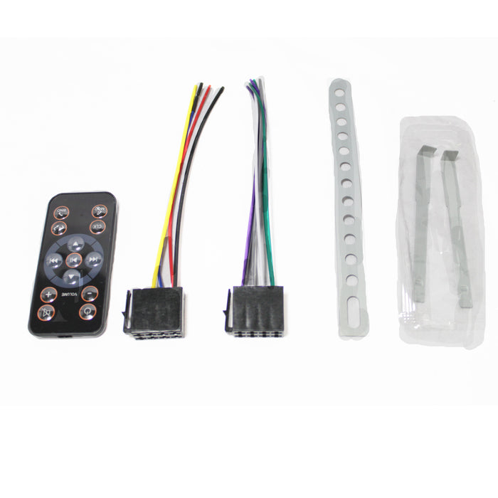 Power Acoustik 1-DIN Digital Media Bluetooth Radio AM/FM with Motion Sensors