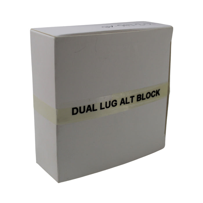 ILL Customz Aluminum Dual Lug Style Alternator Block and Bolts LC-2-LUG-AB