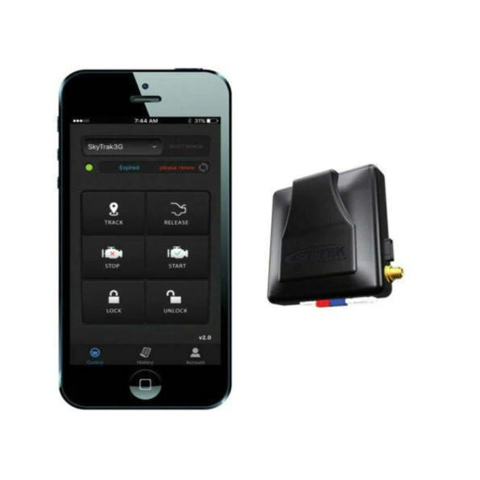 ScyTek A1 1 Button Remote Engine Start + G3 Mobilink GPS Tracker w/ App