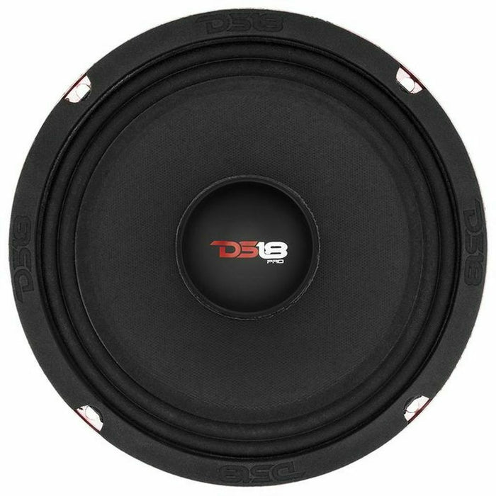 DS18 4 Pro 8" Mid range Loud speakers + 4 Channel 1600 Amplifier + 4G Ampkit