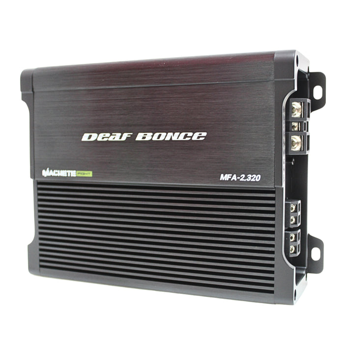 Deaf Bonce Machete Fight 2 Channel 320 Watts RMS Class D Amplifier MFA-2.320