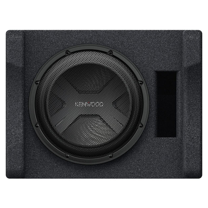 Kenwood 12" Loaded Single Vented 300W 4 Ohm Subwoofer Enclosure P-W3041S